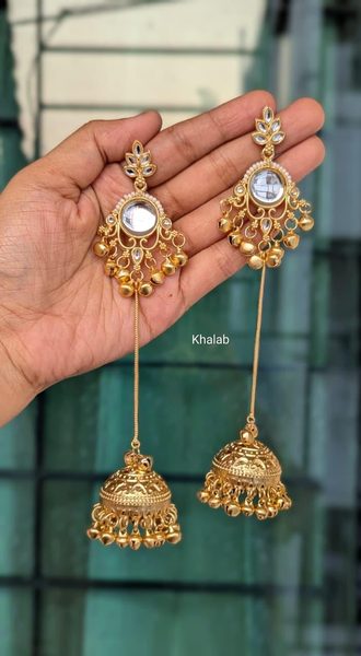 Long Kashmiri Jhumka