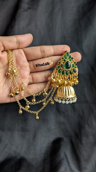 Kashmiri Jhumka with Ghungroo tana